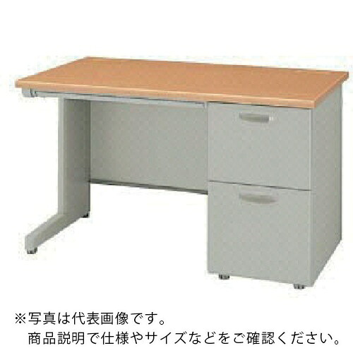 NAIKI ( ナイキ ) 片袖学習机 NED型/天板:ライトバーチ肌理 本体:ウォーム白いこと/W1000×D700×H700 ( NED107A-AWL ) 【製造業者取寄】