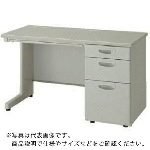NAIKI ( ナイキ ) 片袖デスク NED型/天板:ウォームホワイト 本体:ウォームホワイト/W1000×D600×H700 ( NED106B-AWH ) (株)ナイキ 【メーカー取寄】