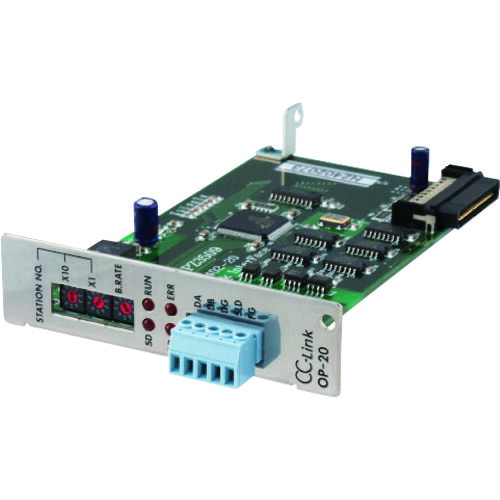 A＆D ( エー・アンド・デイ ) AD-4402用CC-Linkインター人間の顔 ( AD4402-20 ) 【製造業者取寄】