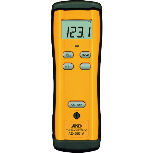 A＆D ( エー・アンド・デイ ) 熱電対温度計(Kタイプ) AD5601A 一般(ISO)校正付(検査成績書+トレサビリティ体系図) ( AD5601A-00A00 ) (株)エー・アンド・デイ 【メーカー取寄】