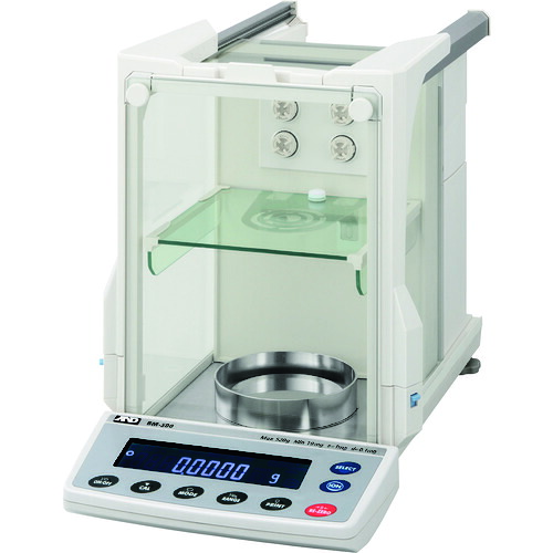 A＆D ( エー・アンド・デイ ) 電子天びん 高精度分析天びん BM-500 JCSS校正付 秤量520g 最小表示0.1mg ( BM500-00J00 ) (株)エー・アンド・デイ 【メーカー取寄】