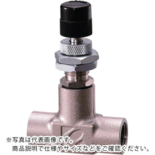 KOFLOC ( コフロック ) 精密ニードルバルブ MODEL 2412 SERIES ( 2412-T-B-1/4-AR-0.1MPA-1L/MIN ) コフロック(株) 【メーカー取寄】