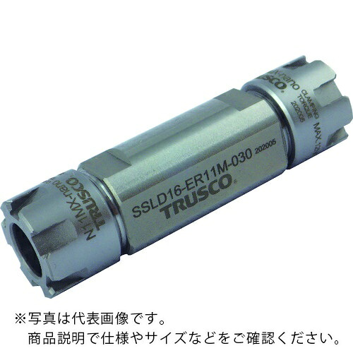 TRUSCO ( トラスコ中山 ) NC旋盤用ERM両頭ストレートシャンクコレットホルダSSLD型(インチ) シャンク径1 全長108 ER20用 ( SSLD1-ER20M-062 ) トラスコ中山(株)