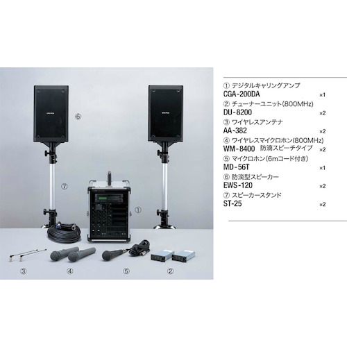 NAIKI ( ナイキ ) デジタルキャリングアンプ ( CGA-200DA ) (株)ナイキ 【メーカー取寄】