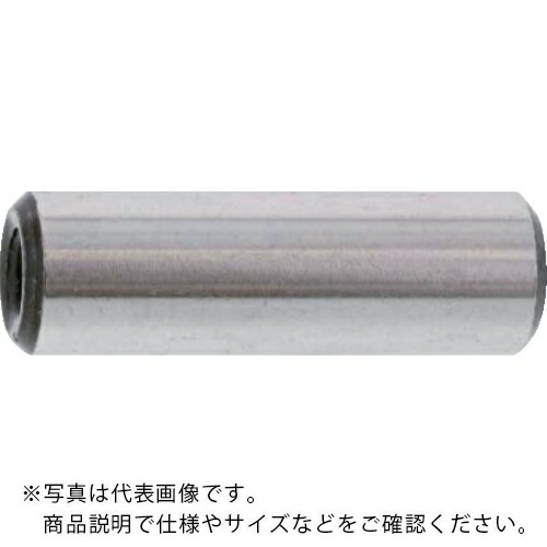 TRUSCO ( トラスコ中山 ) 内ねじ付平行ピンm6 S45C 5×20 130個入 ヘキサゴンパック ( S136-060520 ) トラスコ中山(株) 【メーカー取寄】