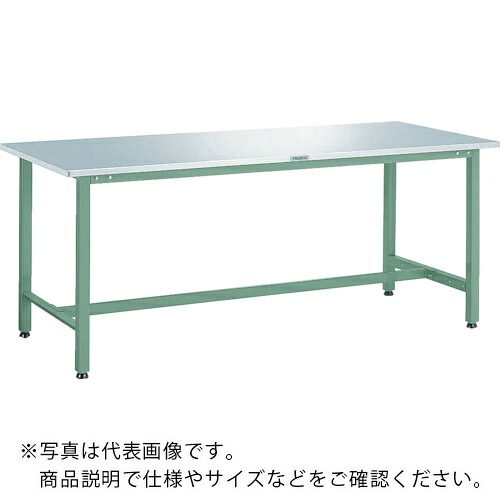 【SALE必要経費】TRUSCO ( トラスコ中山 ) 軽掛け目御役目台(300kg)AE型 1500X900XH740 ステンレス鋼張り 緑であること色 ( AES-1509 (ﾃﾝﾊﾞﾝ ｽﾃﾝﾚｽﾊﾞﾘ) ) 【製造業者取寄】