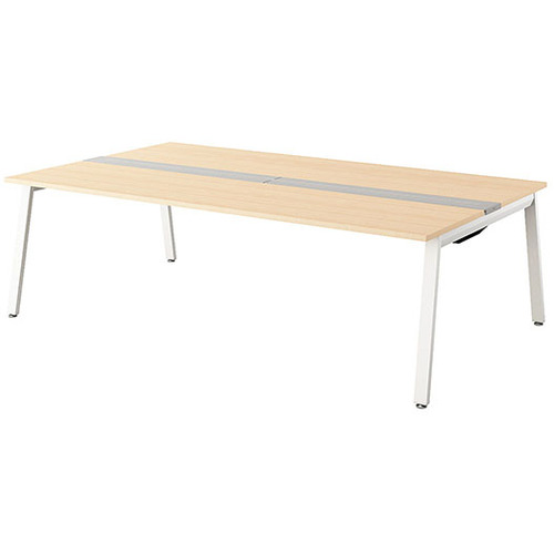 NAIKI ( ナイキ ) 大型ベンチテーブル(基本型)(両面タイプ) ( RXFN2414K-WSP ) (株)ナイキ 【メーカー取寄】