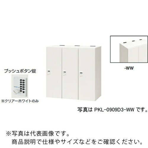 NAIKI ( ナイキ ) パーソナルロッカー ( PKL-0909P3-WW ) (株)ナイキ 【メーカー取寄】