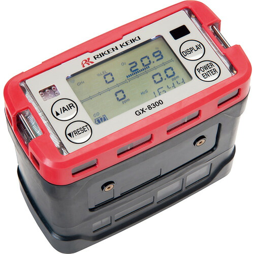 理研 ( 理研計器 ) 携帯型マルチガス検知器GX-8300(仮設工事現場用)タイプC イソブタン仕様 ( GX-8300(12) ) 理研計器(株) 【メーカー取寄】