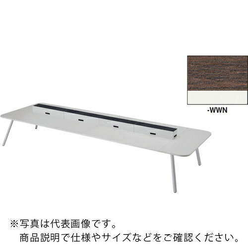 NAIKI ( ナイキ ) ワークテーブル(電源付) MCF型 モナカ Monaca ( MCF4214KPW-WWN ) (株)ナイキ 【メーカー取寄】
