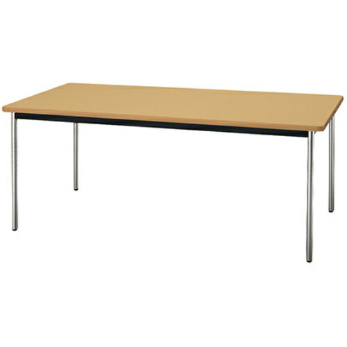 【SALE通貨価値】NAIKI ( ナイキ ) 会合速見表 KMY型/天板:地絹白木 脚:メッキ/W1800×D900×H720 ( KMY1890-M-SN ) 【製造会社取寄】