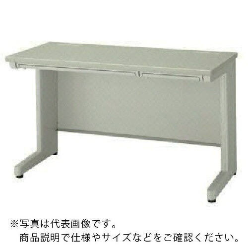 NAIKI ( ナイキ ) 平デスク NED型/天板:ウォームホワイト 本体:ウォームホワイト/W1200×D600×H700 ( NED126F-AWH ) (株)ナイキ 【メーカー取寄】