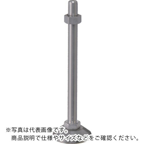 【SALE通貨価値】ダイワアドテック アジャスターボルト(ステンレス鋼) 掛け目用 大径受皿(φ80)手合い ( HW-20-300S )