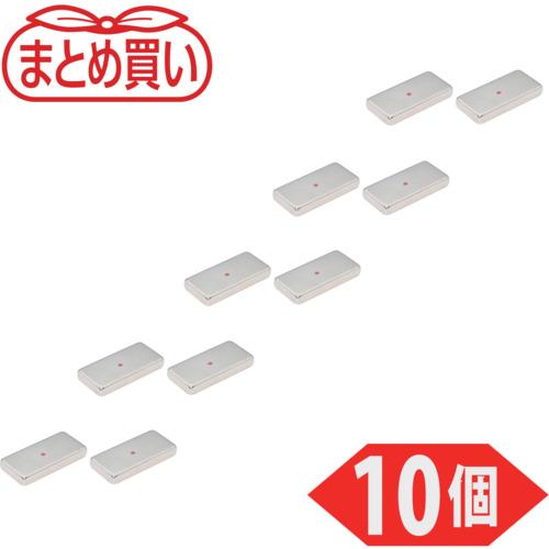 【SALE通貨価値】TRUSCO ( トラスコ中山 ) まとめ買い ネオジム羅針盤 角形 28mmX13mmX4粍 10個入 ( TN28-13K-10P )