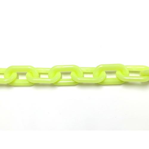 【SALE通貨価値】ニッサチェイン プラカラーチェイン 6×30m 螢光黄 ( JC-6-LY ) 【製造会社取寄】