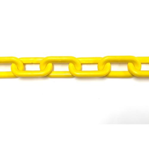 【SALE通貨価値】ニッサチェイン プラカラーチェイン 8×30m 黄 ( JC-8-Y ) 【製造会社取寄】