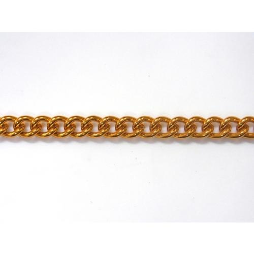 【SALE通貨価値】ニッサチェイン アルミカラーチェン 30m 金 ( AS25-GD ) 【製造会社取寄】