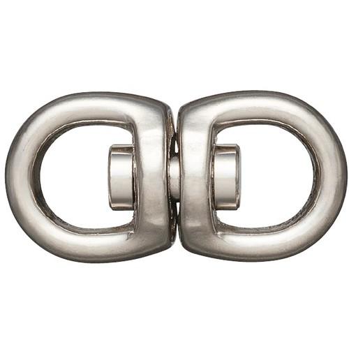 ニッサチェイン ニッケル回転カン 40mm ( P-1179 ) 【10Pkセット】