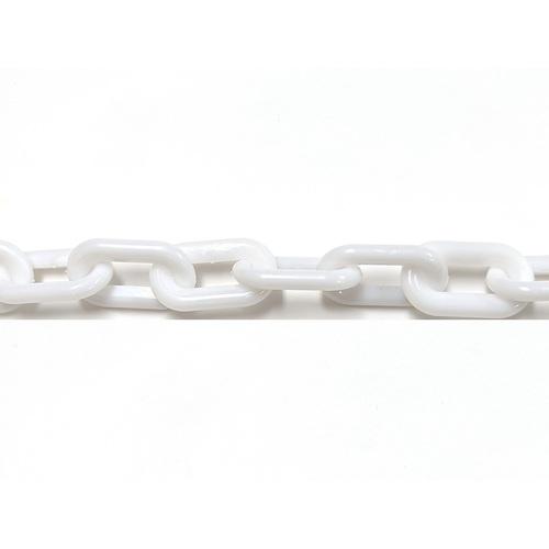 【SALE通貨価値】ニッサチェイン プラカラーチェイン 6×30m 白 ( JC-6-W ) 【製造会社取寄】
