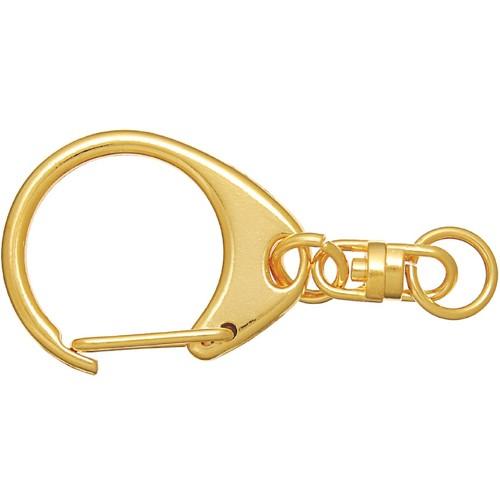 【SALE通貨価値】ニッサチェイン ゴールド鉄キーホルダー (100個入) ( IKE-8-GD ) 【製造会社取寄】