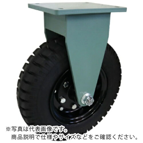 ヨドノ 特殊タイア くっ付ける車付 拷問台径408粍 ( UCTK4.00-8 ) 【製造業者取寄】