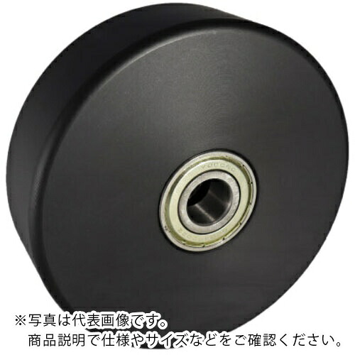 ヨドノ 導電MCナイロン車輪(ベアリング入) ( EMC150CD )