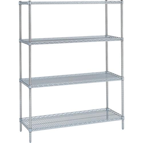 【SALE通貨価値】ERECTA ( エレクター ) スーパーシリーズ・サイドアップシェルフ 間口1212mm×奥ふかさ613mm×高さ1384粍(P) DB無 3段 ( LU1220P1390N3 ) 【製造会社取寄】