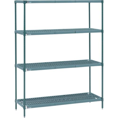 ERECTA ( エレクター ) メトロ スーパーエレクター・プロ 間口605mm×奥行460mm×高さ1387mm (PK)4段 ( PR1824NK354PK34 )