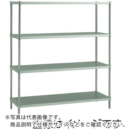 【SALE通貨価値】ERECTA ( エレクター ) 百貨店つづき物・304パンチングソリッドシェルフ 間口910mm×奥ふかさ613mm×高さ1892粍(なおなお書き) DB無 6段 ( LSS910PSPS1900N6 ) 【製造会社取寄】