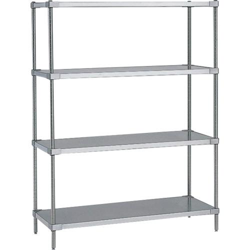 【SALE通貨価値】ERECTA ( エレクター ) 百貨店つづき物・304ソリッドシェルフ 間口1822mm×奥ふかさ614mm×高さ1384粍(P) DB無 3段 ( LSS1820SP1390N3 ) 【製造業者取寄】