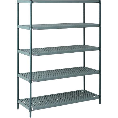 ERECTA ( エレクター ) 地下鉄道 スーパーエレクター・プロ 間口605mm×奥ふかさ612mm×高さ1387粍 (PK)5段 ( PR2424NK354PK35 ) 【製造業者取寄】