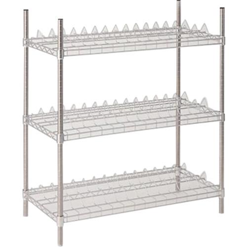 ERECTA ( エレクター ) リールシェルフ 間口910mm×奥ふかさ460mm×高さ1384粍(なおなお書き) DB無 3段 木管大きさφ330粍用 ( RSMS910BPS1390N3 ) 【製造業者取寄】