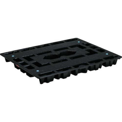 サンコー ( 三甲 ) リサイクルプラスチックパレット SN2-110135再生ブラック 814409 ( 81440901BKRCP )