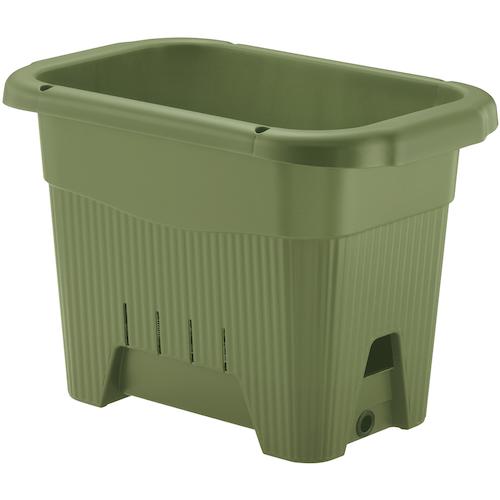リッチェル 水ラク家庭菜園舞台左手45型 GR ( 85893 ) 【18個仕掛ける】 【製造業者取寄】
