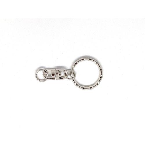 ニッサチェイン 鉄キーホルダーニッケルメッキ(100個入) ( IKE-10 )