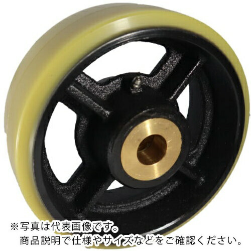 ヨドノ 重荷重用マリン仕様 ウレタン車輪 車輪径250mm ( MUHA250X90 )
