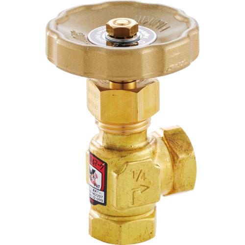 Fujikin ( フジキン ) 黄銅製ニードルバルブ3/8B アングル型 ( DH-32C-R )