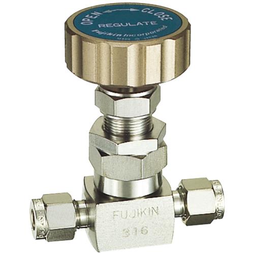 Fujikin ( フジキン ) SUS鋼製ニードルバルブ 4.9MPa FUH-95 FINE series PURE ( FUH-95-12.7 )