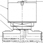 Fujikin ( フジキン ) SUS鋼製自動ダイレクトダイヤフラムバルブ_1MPa_FP-ND-71 ( FP-ND-71-12.7 )