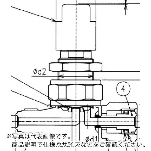 【SALE通貨価値】Fujikin ( フジキン ) SUS鋼製ダイレクトダイヤフラムバルブ_1MPa_FUNDL-71G ( FUNDL-71G-6.35-3 ) 【製造会社取寄】