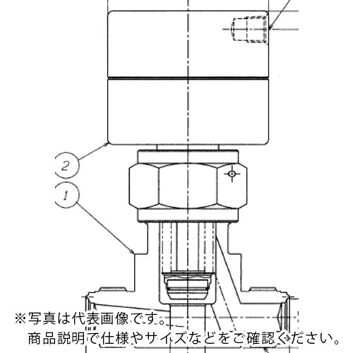 Fujikin ( フジキン ) SUS鋼製自動小銃ベローズバルブ_1MPa_FP-71 ( FP-71-12.7-DDD ) 【製造業者取寄】