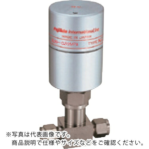 Fujikin ( フジキン ) SUS鋼製自動ベローズバルブ_16.2MPa_FPR-UBF-916 ( FPR-UBF-916-6.35-PI )
