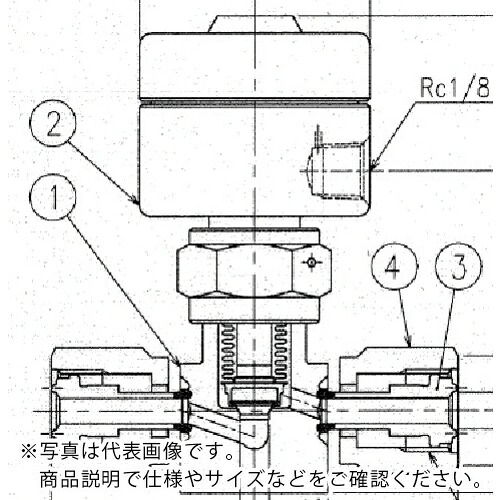 Fujikin ( フジキン ) SUS鋼製自動小銃ベローズバルブ_1MPa_FP-71 ( FP-71-9.52-2-PA-BR#A ) 【製造業者取寄】