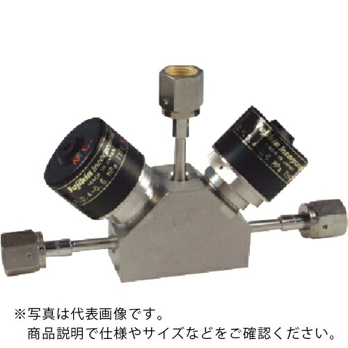 Fujikin ( フジキン ) SUS鋼製自動小銃差しつかえる弁_1MPa_FBNSDV ( FBNSDV-6.35-2B3-BGB-UP ) 【製造業者取寄】