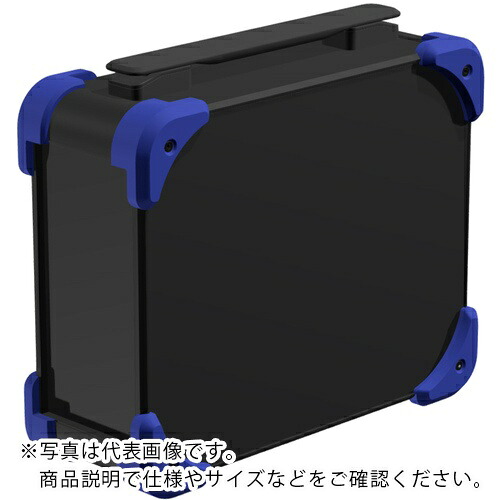 タカチ ( タカチ電機産業 ) 端っこかばい立て付キャリングケース AUGHつづき物 111×308×168粍 黒いこと/米国海軍/黒いこと ( AUGH99-16-30-BNB ) 【製造業者取寄】