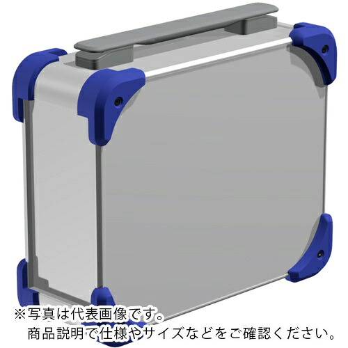 【SALE通貨価値】タカチ ( タカチ電機加工 ) 端っこ差し固める付キャリングケース AUGHつづき物 127×308×438粍 しろがね色/米国海軍/薄墨色 ( AUGH115-43-30-SNG ) 【製造会社取寄】