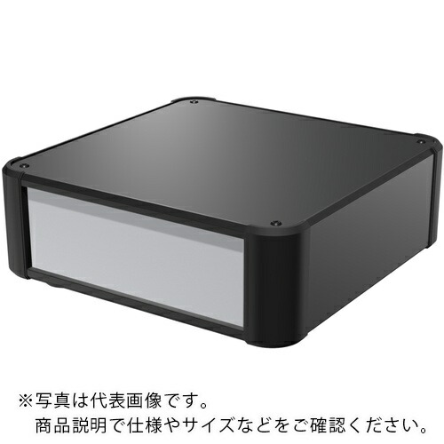 タカチ ( タカチ電機産業 ) アルミサッシケース 金つづき物 黒いこと/しろがね色 軽銀足 六角螺旋釘 ( 金99-16-43AH-BS ) 【製造業者取寄】