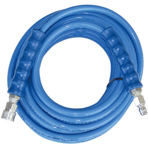 スーパー工業 高圧ホース ワンタッチカプラー付 20MPa以下 3/8 10m ウレタン ( 04T5B012111 )