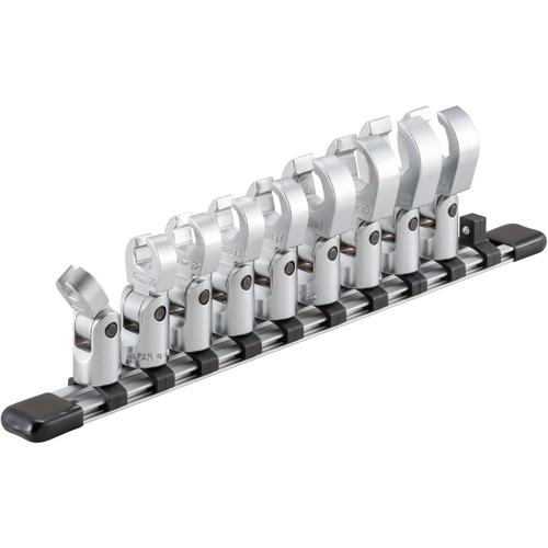 TONE フレックスクロウフットレンチセット(保持者付) 9pcs ( HSCF309F )