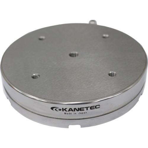 【SALE通貨価値】KANETEC ( カネテック ) 薄型永磁ホルダ台 丸形 根もとへばり着く力600N ( MB-L-C126A )